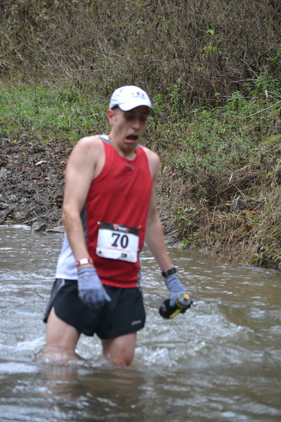 Stream crossing at the Blues Cruise Ultra 50K